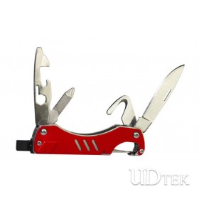  High quality mini combination tool survival pliers with Automotive safety hammer UDTEK2014